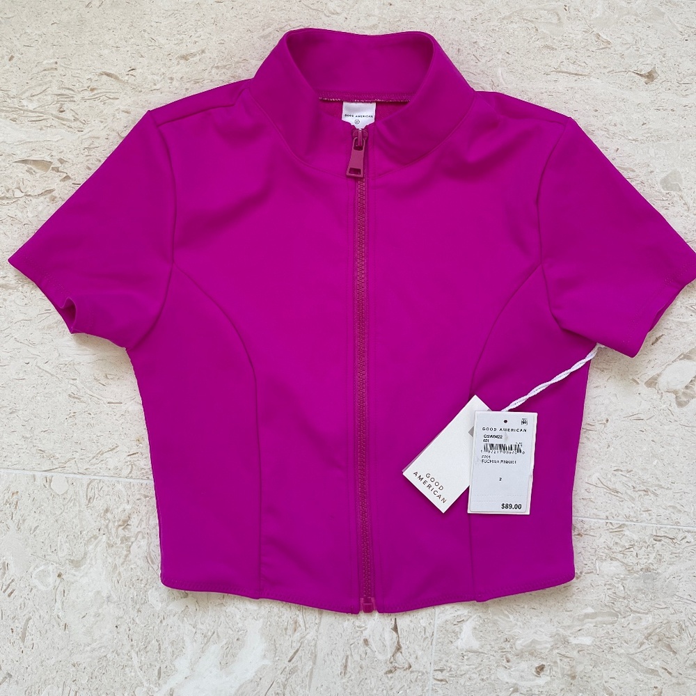 NWT Good American Swim Top
